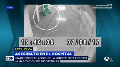 Las imágenes del 'ángel de la muerte' inyectando aire a una de las ancianas a las que habría asesinado
