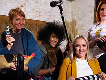 Las protagonistas de la película porno Las protagonistas de la película porno