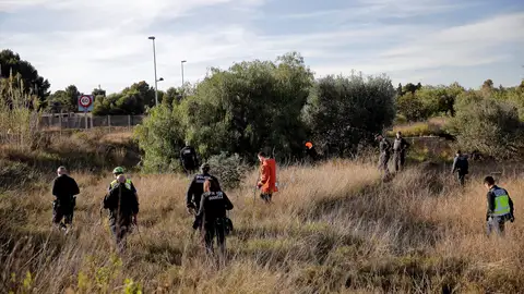 Momento de la búsqueda de los dos niños asesinados en Godella Momento de la búsqueda de los dos niños asesinados en Godella