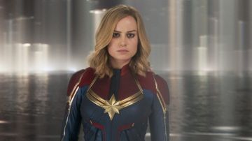 Brie Larson en 'Capitana Marvel' Brie Larson en 'Capitana Marvel'