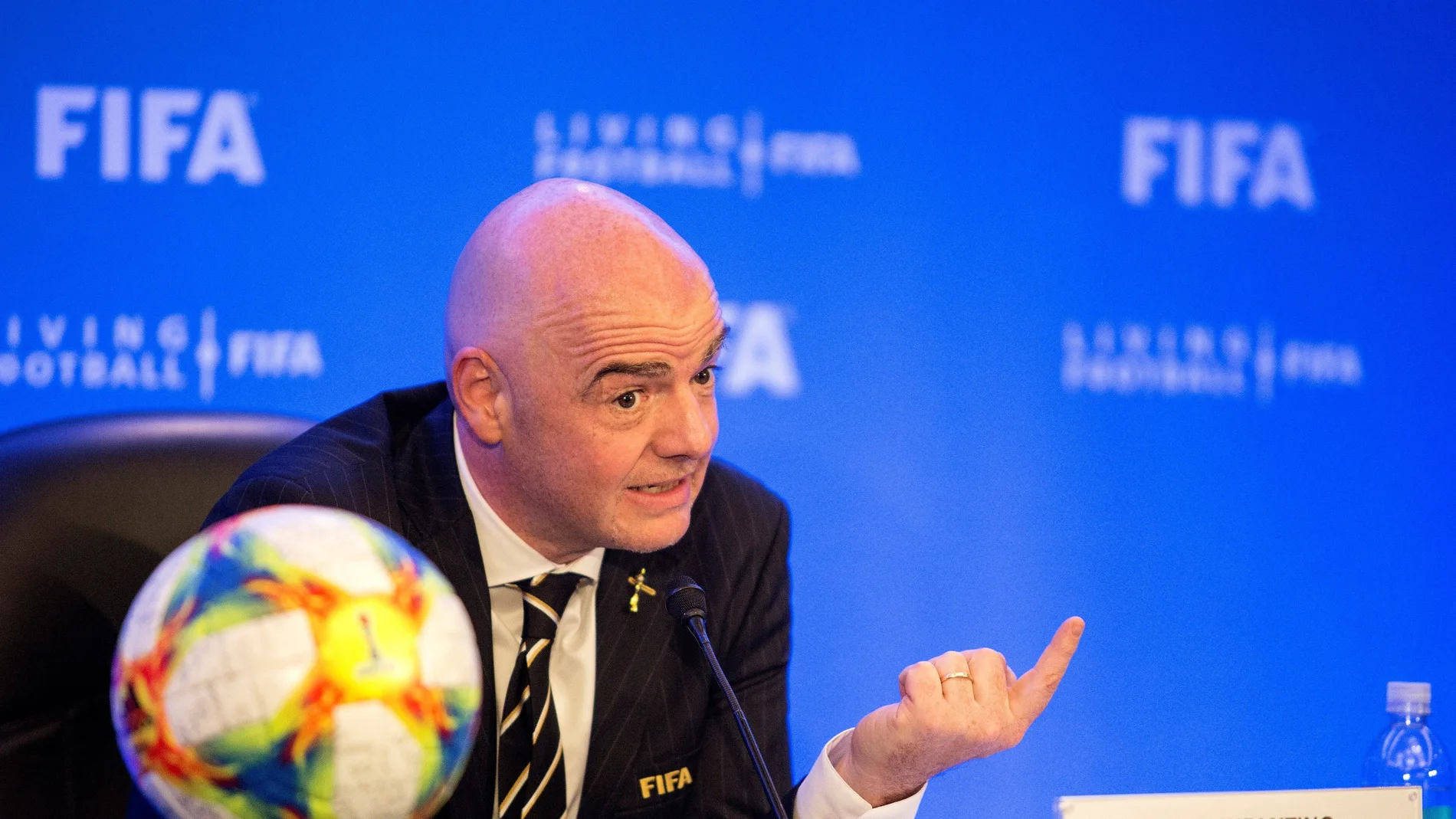 Gianni Infantino, presidente de la FIFA Gianni Infantino, presidente de la FIFA
