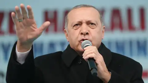 El presidente de Turquía, Recep Tayyip Erdogan, en una imagen de archivo El presidente de Turquía, Recep Tayyip Erdogan