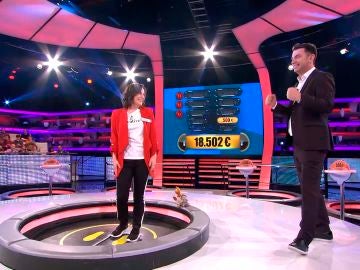 Silvia va a por los 100.000 euros de '¡Ahora Caigo!' Silvia va a por los 100.000 euros de '¡Ahora Caigo!'
