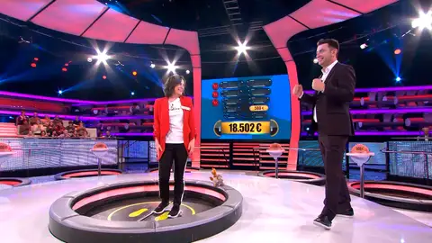 Silvia va a por los 100.000 euros de '¡Ahora Caigo!' Silvia va a por los 100.000 euros de '¡Ahora Caigo!'