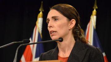 La primera ministra neozelandesa, Jacinda Ardern