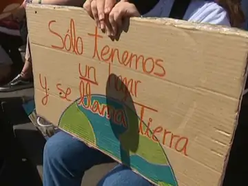 El calentamiento global moviliza a los jóvenes canarios El calentamiento global moviliza a los jóvenes canarios