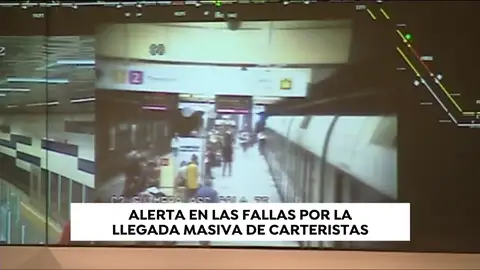 La Policía advierte de una llegada masiva de carteristas por las fallas La Policía advierte de una llegada masiva de carteristas por las fallas