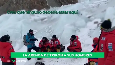 Alex Txikon llega al campo 2 y ya está a 2.000 metros de la cima del K-2 Alex Txikon llega al campo 2 y ya está a 2.000 metros de la cima del K-2