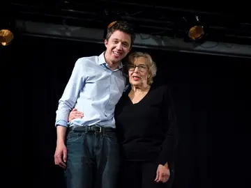Íñigo Errejón y Manuela Carmena Íñigo Errejón y Manuela Carmena