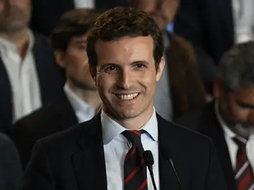 Pablo Casado en la presentación de sus cabeza de lista a las generales en Madrid Pablo Casado en la presentación de sus cabeza de lista a las generales en Madrid
