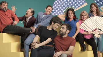 Los protagonistas de la quinta temporada de 'Allí abajo'