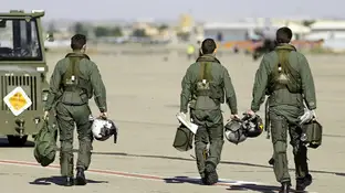Soldados del Ejército del Aire. Soldados del Ejército del Aire.