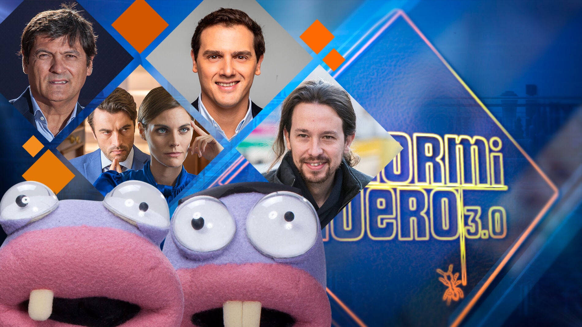 La pr&oacute;xima semana, Amaia Salamanca, Javier Rey, Pablo Iglesias, Albert Rivera y Toni Nadal ser&aacute;n los invitados de 'El Hormiguero 3.0'