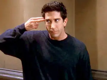 David Schwimmer, Ross Geller en 'Friends' David Schwimmer, Ross Geller en 'Friends'