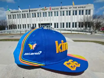 La gorra de Fernando Alonso para las 500 Millas de Indianápolis La gorra de Fernando Alonso para las 500 Millas de Indianápolis