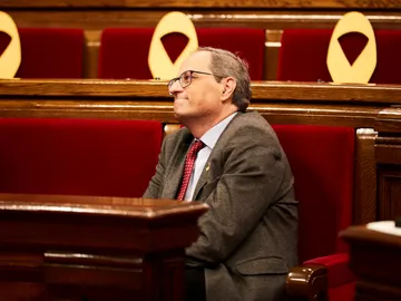 El presidente de la Generalitat Quim Torra El presidente de la Generalitat Quim Torra