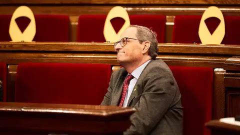El presidente de la Generalitat Quim Torra El presidente de la Generalitat Quim Torra