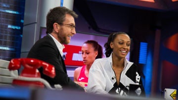 Ana Peleteiro desmitifica en 'El Hormiguero 3.0' la dieta de los deportistas de élite