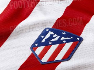 El diseño de la nueva camiseta del Atlético de Madrid