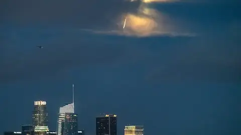 'Meteorito' sobre Los Ángeles 'Meteorito' sobre Los Ángeles