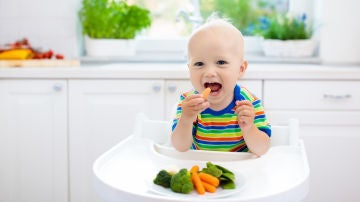 Bebé comiendo Bebé comiendo