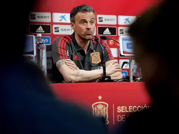 Luis Enrique comparece ante los medios Luis Enrique comparece ante los medios