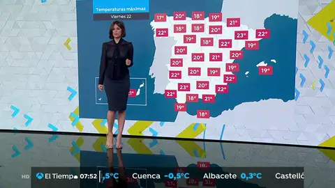 Cielos despejados y más calor para empezar el fin de semana Cielos despejados y más calor para empezar el fin de semana