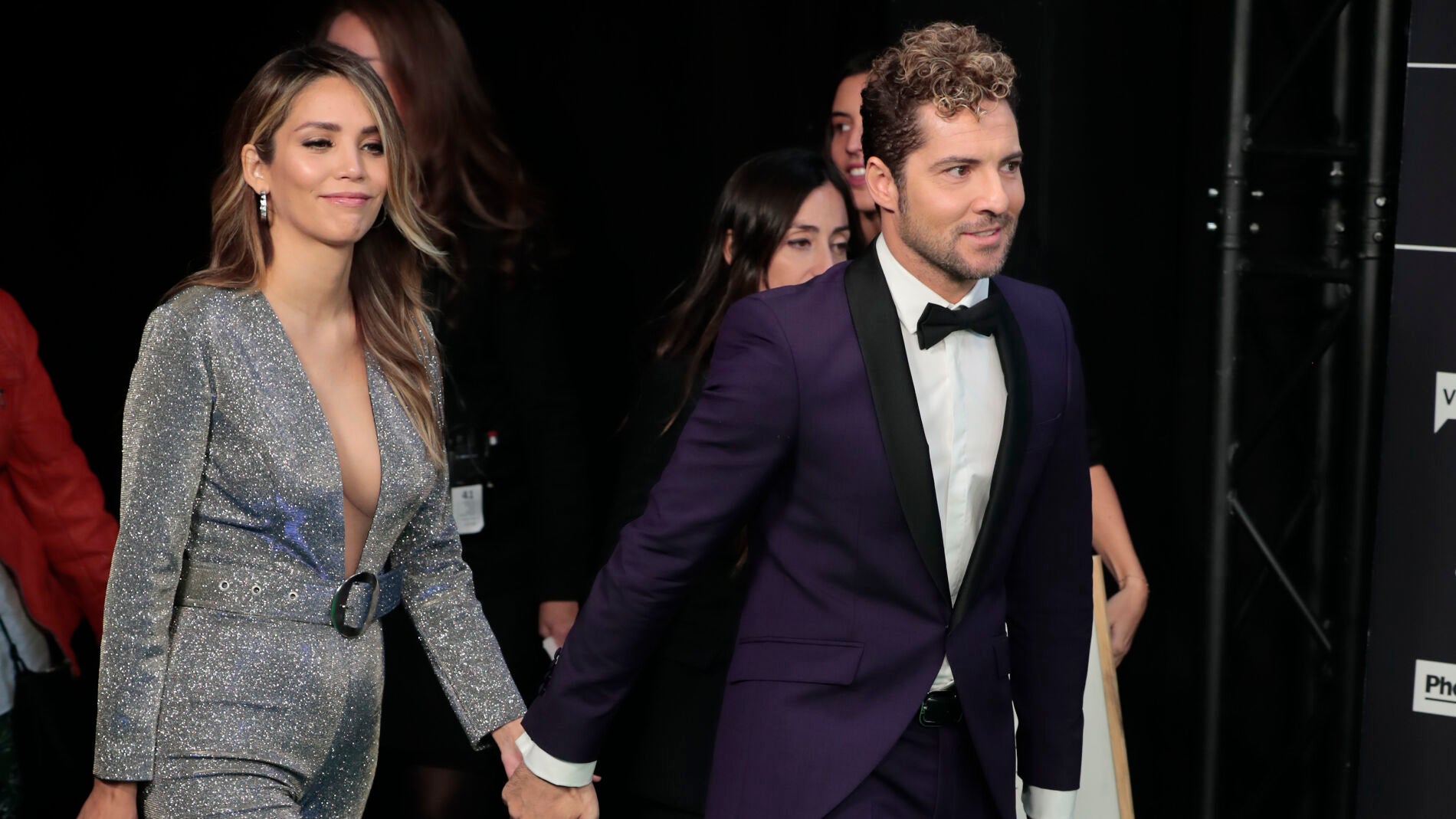 David Bisbal y Rosanna Zanetti