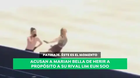 Acusan a la patinadora estadounidense Mariah Bell de lesionar a própoisto a la surcoreana Lim Eun Soo Acusan a la patinadora estadounidense Mariah Bell de lesionar a própoisto a la surcoreana Lim Eun Soo