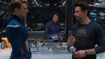 Chris Evans, Robert Downey Jr. y Mark Ruffalo Chris Evans, Robert Downey Jr. y Mark Ruffalo
