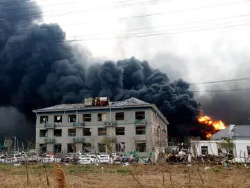 Explosión en China Explosión en China