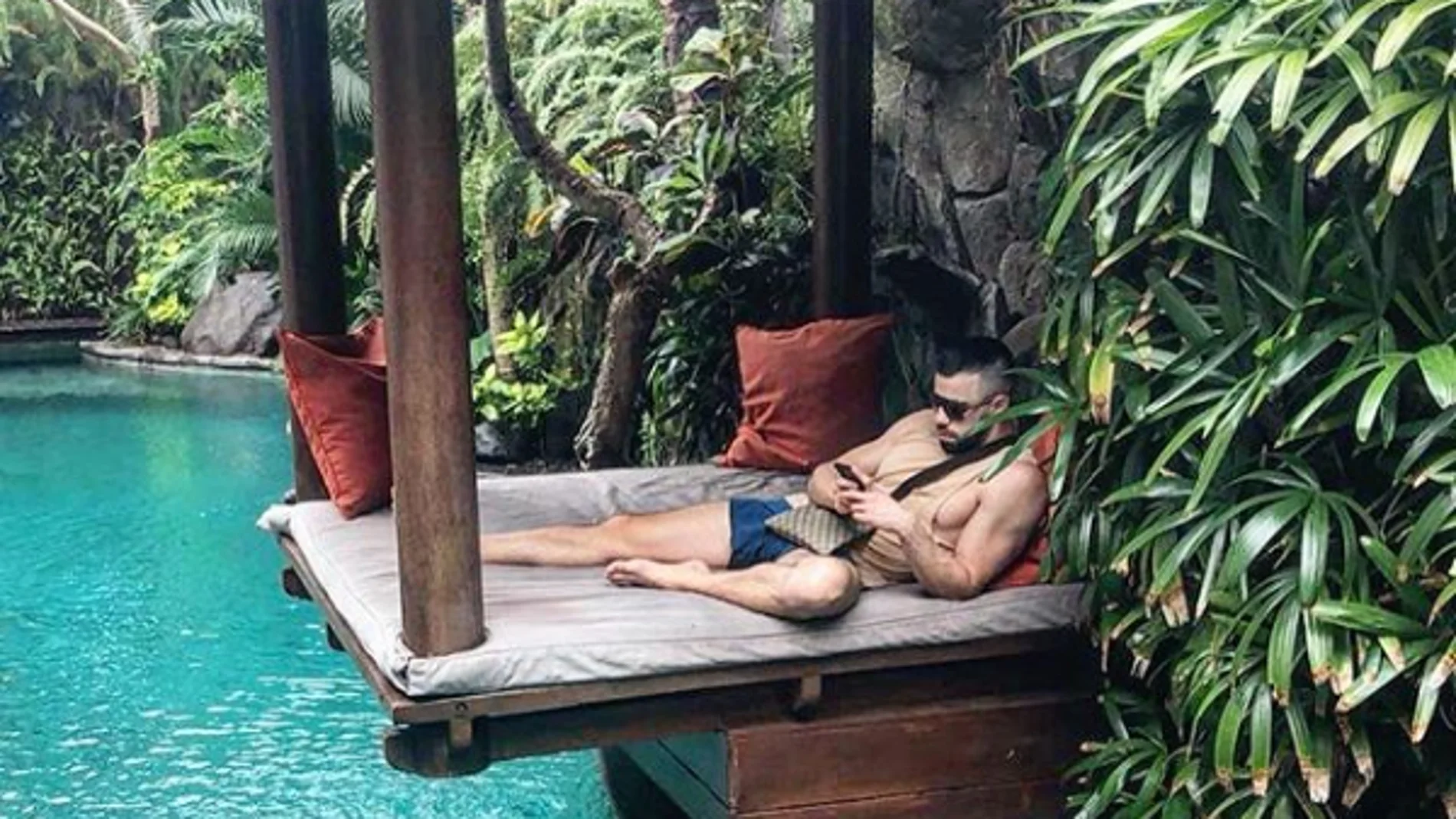 El empresario Matthew Lepre en uno de sus viajes El empresario Matthew Lepre en uno de sus viajes