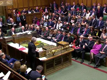 Imagen del Parlamento británico Imagen del Parlamento británico