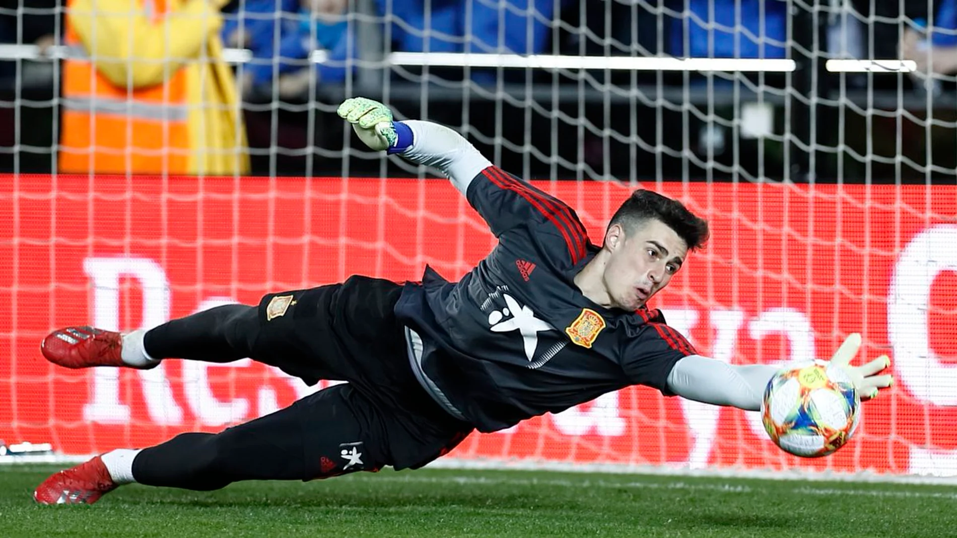 Kepa, en un entrenamiento Kepa, en un entrenamiento