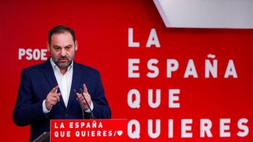 José Luis Ábalos en un acto del PSOE José Luis Ábalos en un acto del PSOE