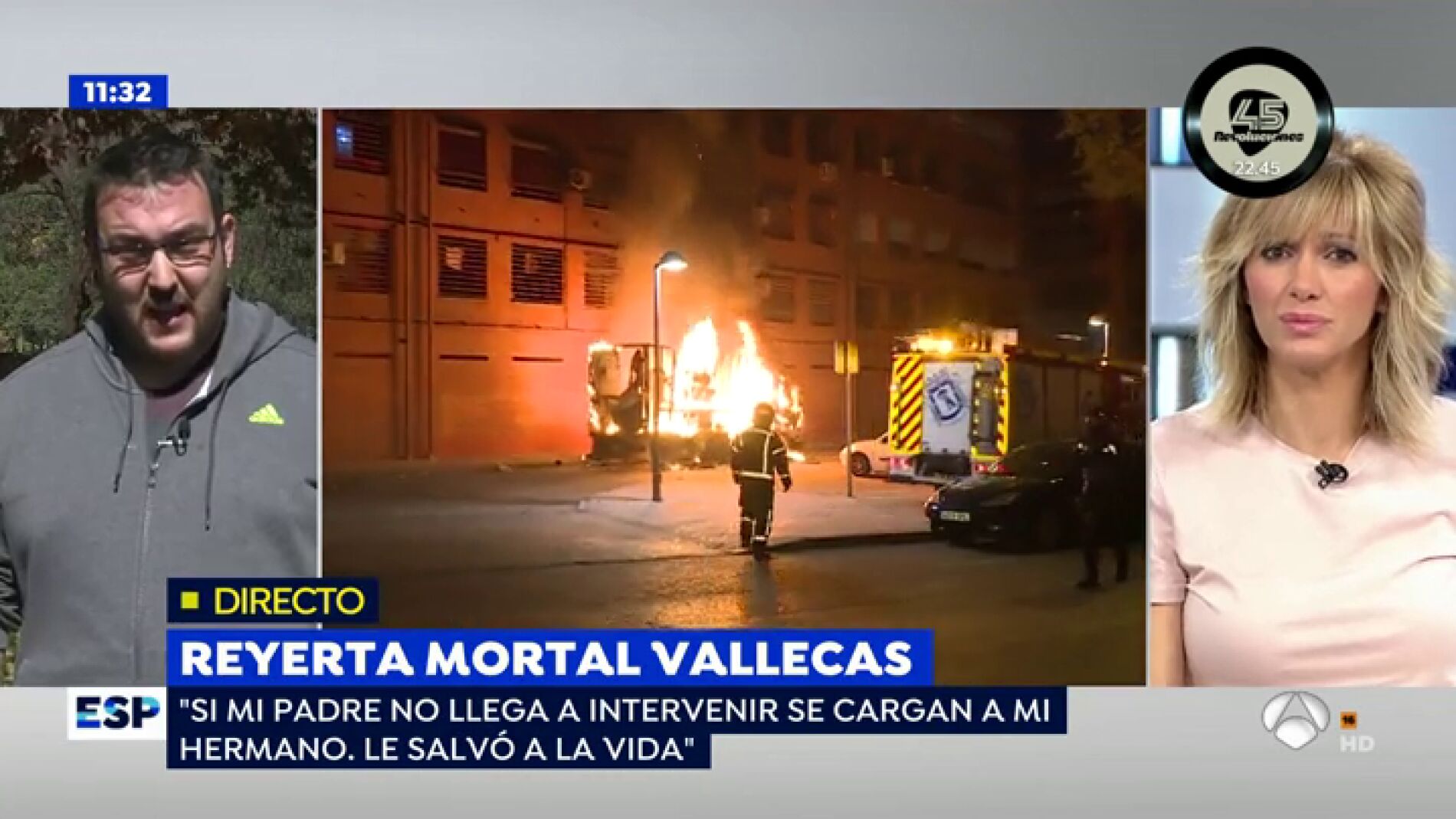 Tensi&oacute;n en Vallecas tras el apu&ntilde;alamiento de un vecino.