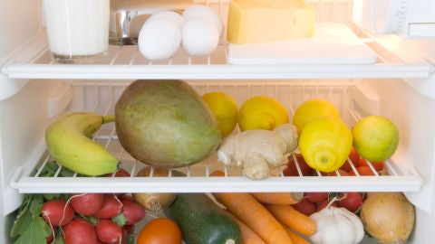 Alimentos en frigorífico