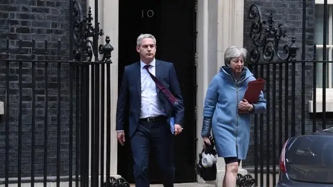 La primera ministra británica, Theresa May La primera ministra británica, Theresa May