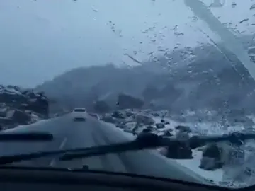 La primera borrasca de la primavera trae nieve La primera borrasca de la primavera trae nieve