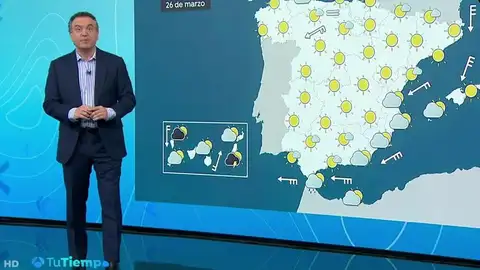 Se mantienen el sol y las temperaturas suaves, con riesgo de lluvias fuertes en Canarias Se mantienen el sol y las temperaturas suaves, con riesgo de lluvias fuertes en Canarias