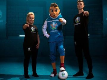 Skillzy, mascota de la Eurocopa 2020