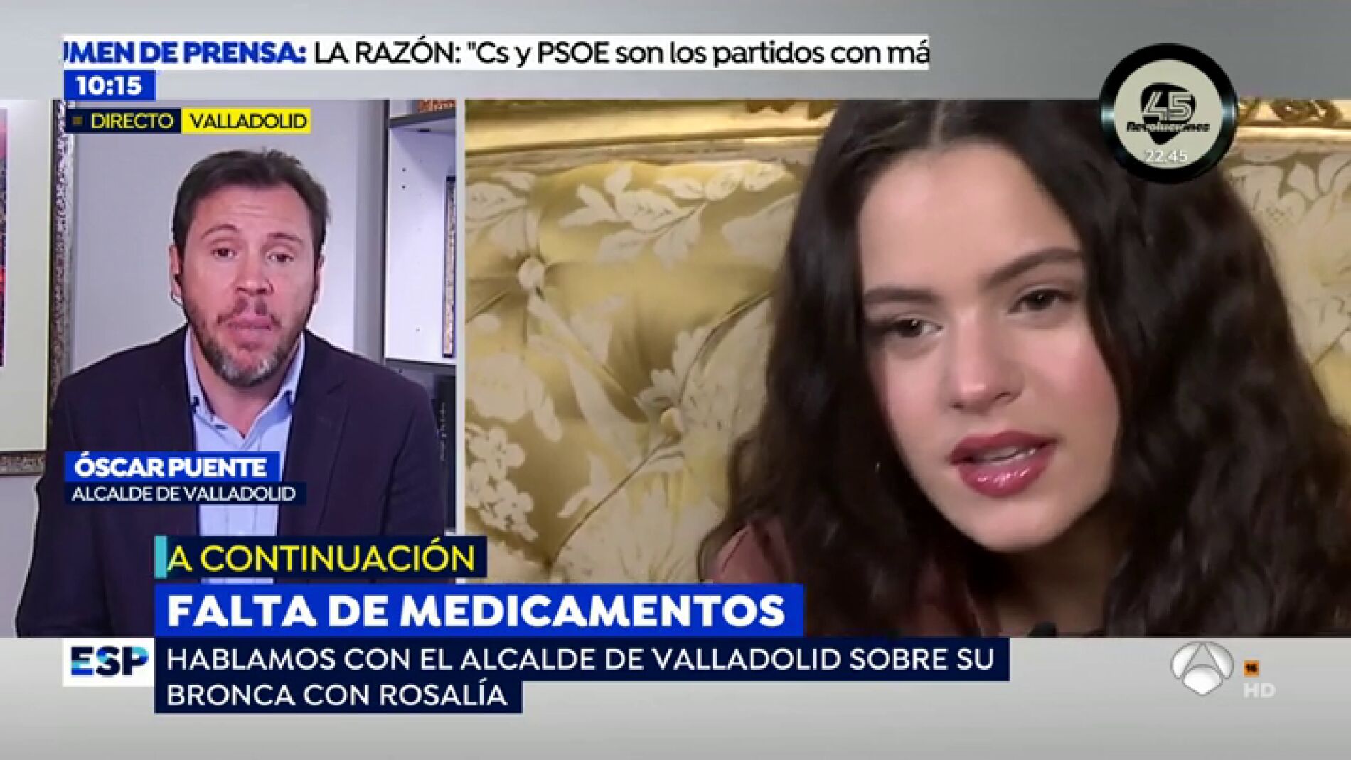 Alcalde de Valladolid, &Oacute;scar Puente