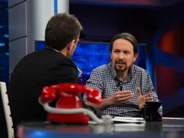 Pablo Iglesias en 'El Hormiguero 3.0': "Lo de Cataluña no se resuelve a palos y con cárcel" Pablo Iglesias en 'El Hormiguero 3.0': "Lo de Cataluña no se resuelve a palos y con cárcel"