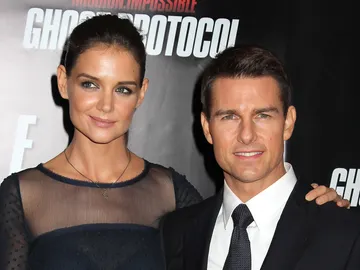 Tom Cruise y Katie Holmes Tom Cruise y Katie Holmes