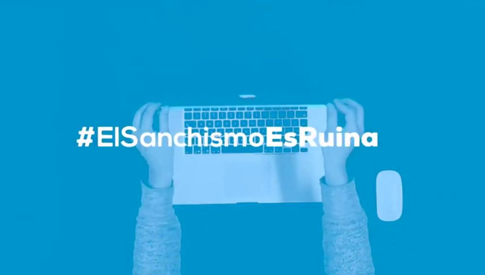"Aquí empezó todo, aquí empezó la ruina": el vídeo del PP contra Sánchez