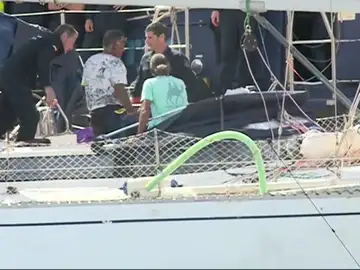 El velero de la droga registrado en el puerto de Santa Cruz El velero de la droga registrado en el puerto de Santa Cruz