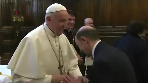 La 'cobra' del Papa a sus feligreses La 'cobra' del Papa a sus feligreses