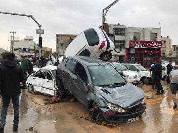 Efectos de las inundaciones en Irán