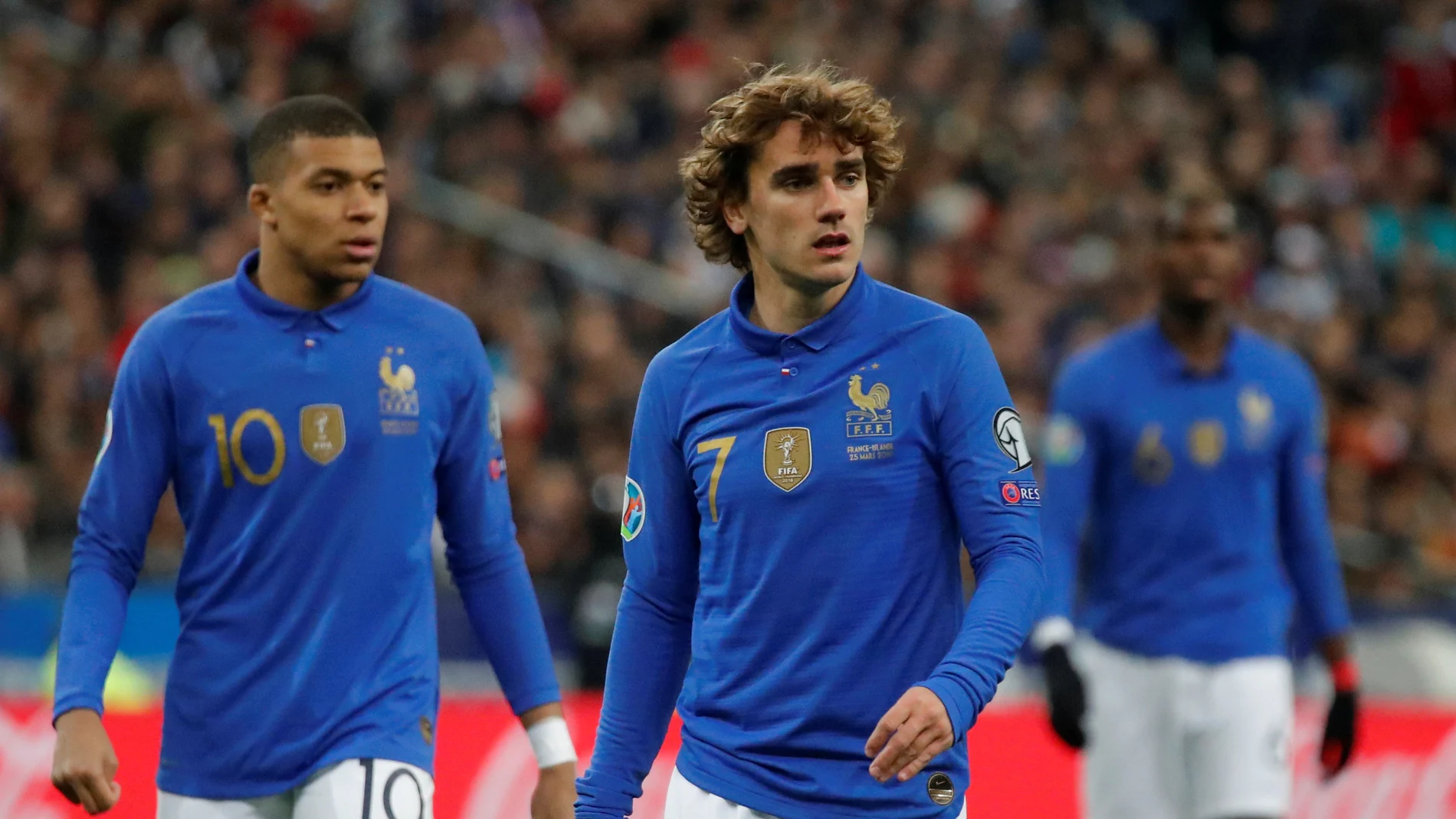 Antoine Griezmann jugando con Francia Antoine Griezmann jugando con Francia