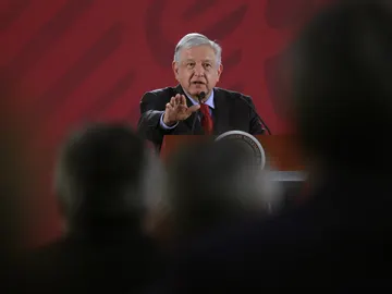 El presidente de México Andrés Manuel López Obrador El presidente de México Andrés Manuel López Obrador